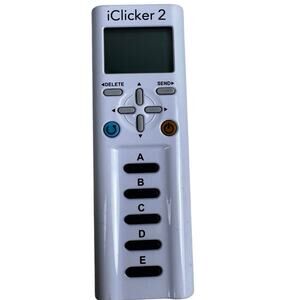 iClicker 2 Student Remote 2nd Edition Tested Working Classroom Response Control